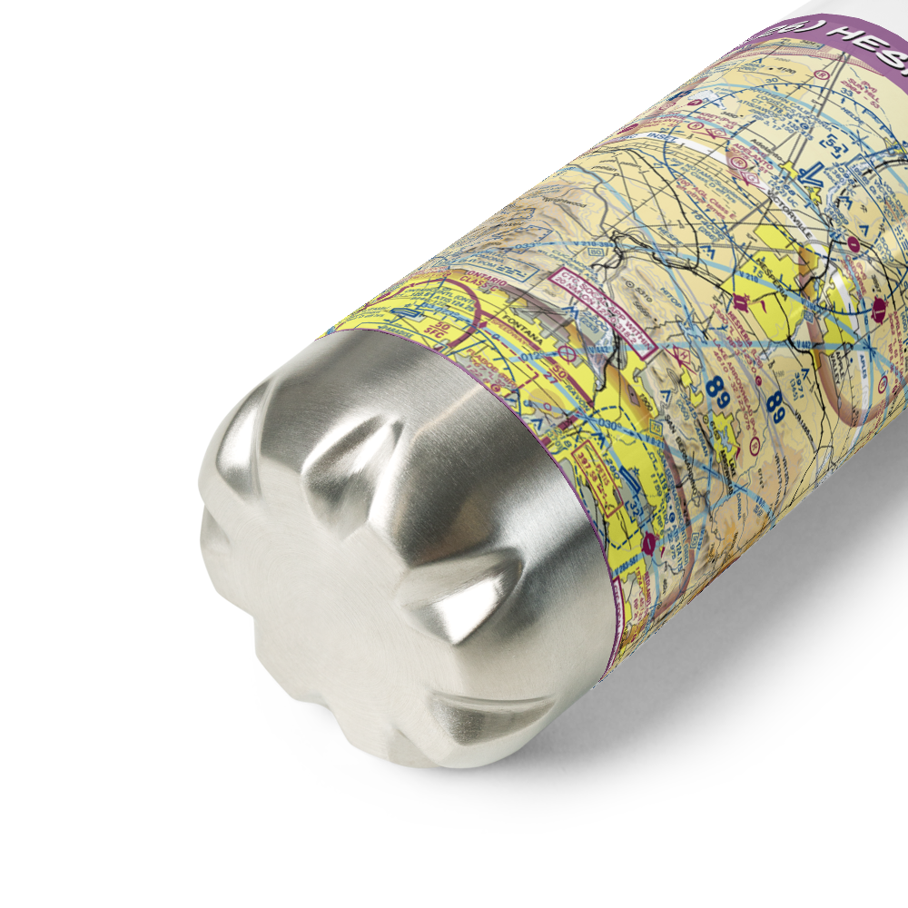 Hesperia Airport (L26) VFR Sectional Water Bottle 