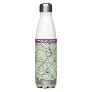 Olla Airport (L47) VFR Sectional Water Bottle