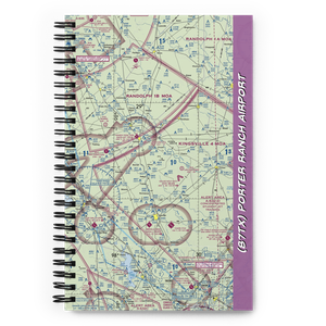 Porter Ranch Airport (87TX) VFR Sectional Notebook