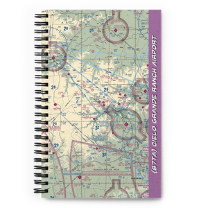 Cielo Grande Ranch Airport (87TA) VFR Sectional Notebook