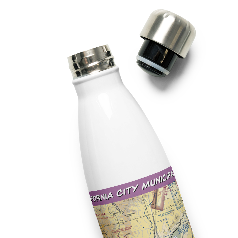 California City Municipal Airport (L71) VFR Sectional Water Bottle 