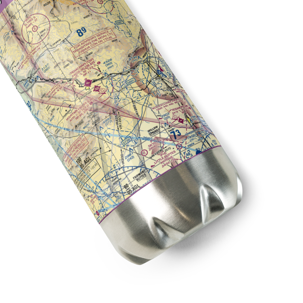 Mountain Valley Airport (L94) VFR Sectional Water Bottle 