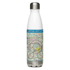Capital City Airport (LAN) VFR Sectional Water Bottle