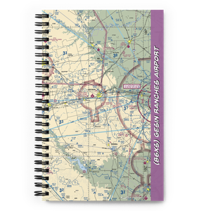 Gesin Ranches Airport (86XS) VFR Sectional Notebook