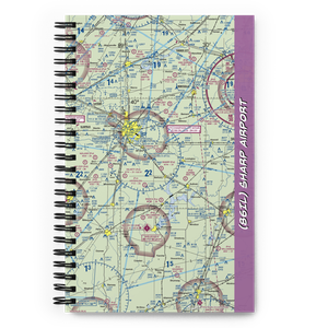 Sharp Airport (86IL) VFR Sectional Notebook