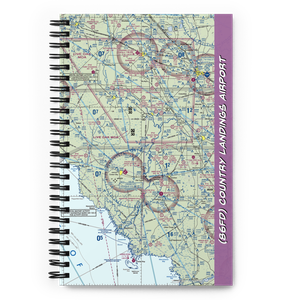 Country Landings Airport (86FD) VFR Sectional Notebook