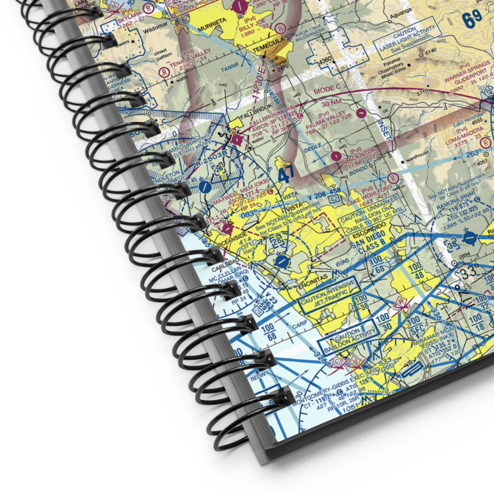 Ernst Field (86CL) VFR Sectional Notebook 