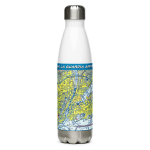 La Guardia Airport (LGA) VFR Sectional Water Bottle