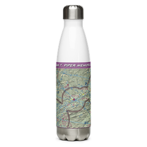 William T. Piper Memorial Airport (LHV) VFR Sectional Water Bottle