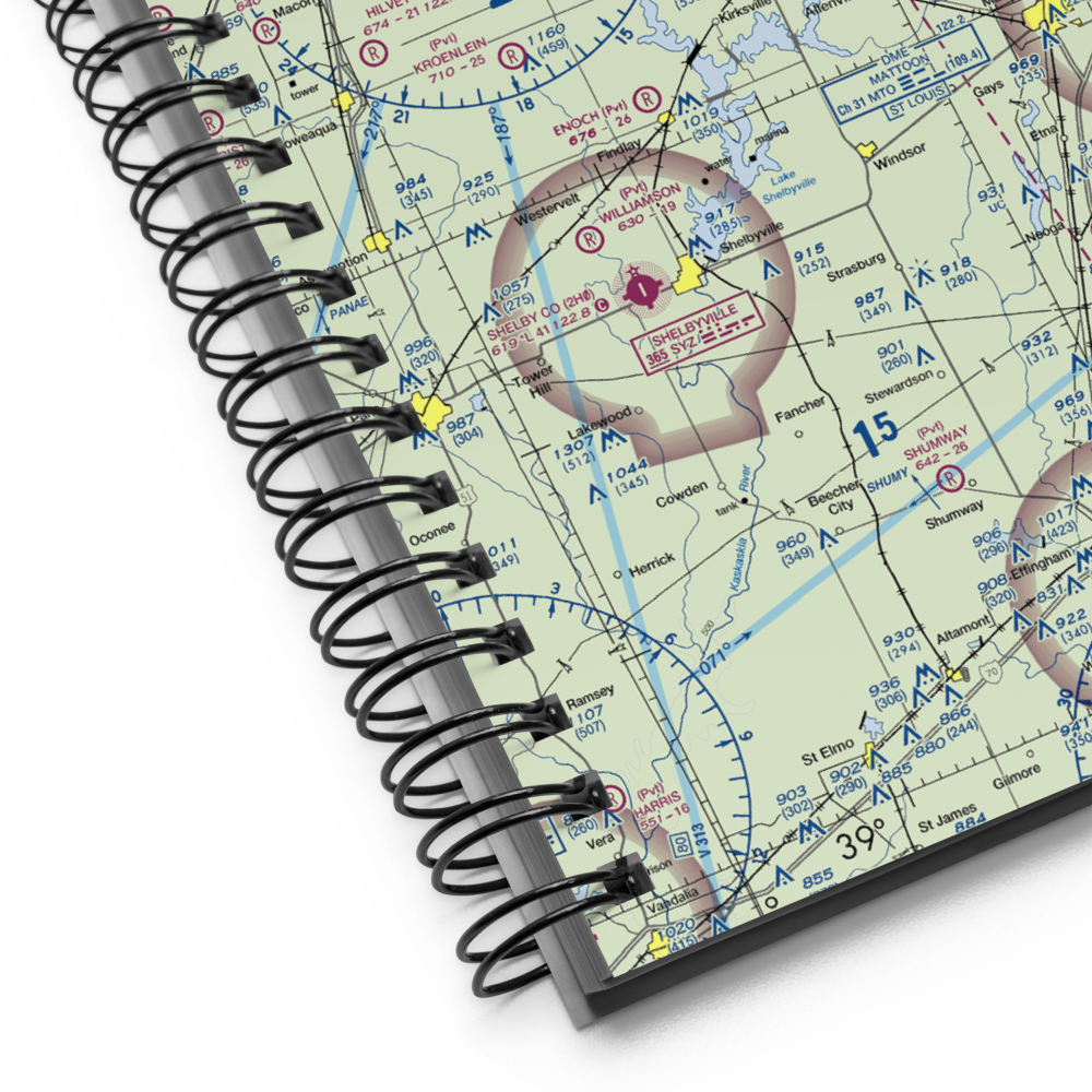 Durbin Airport (85IL) VFR Sectional Notebook 