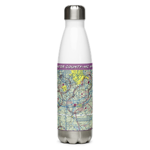 Lancaster County-Mc Whirter Field (LKR) VFR Sectional Water Bottle