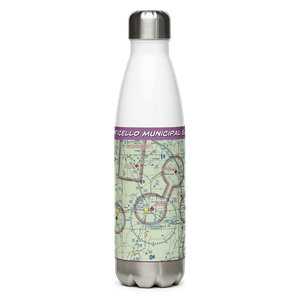 Monticello Municipal Ellis Field (LLQ) VFR Sectional Water Bottle