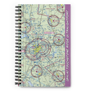 Touchstone Ridge Ultralightport (84LA) VFR Sectional Notebook