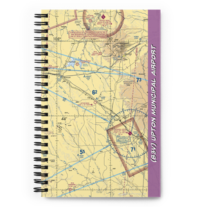 Upton Municipal Airport (83V) VFR Sectional Notebook
