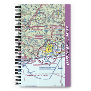 Coastal Airport (83J) VFR Sectional Notebook