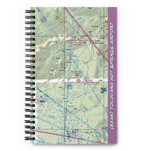 Tolovana Hot Springs Airport (83AK) VFR Sectional Notebook