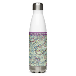 Laurens County Airport (LUX) VFR Sectional Water Bottle