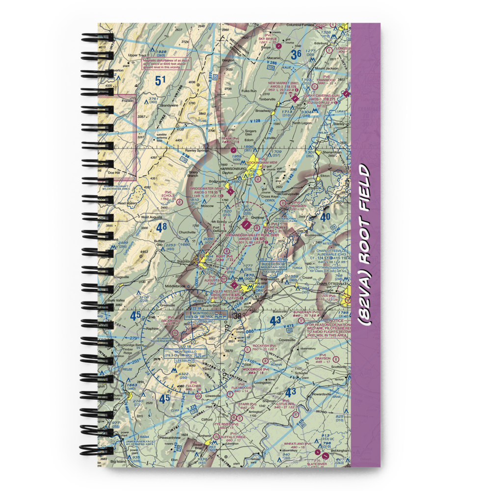 Root Field (82VA) VFR Sectional Notebook 
