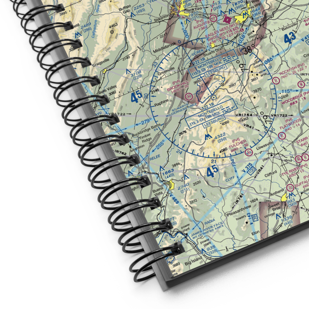 Root Field (82VA) VFR Sectional Notebook 
