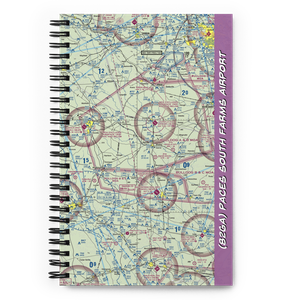 Paces South Farms Airport (82GA) VFR Sectional Notebook