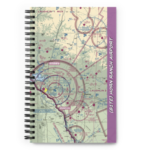 Horn Ranch Airport (81TE) VFR Sectional Notebook