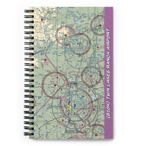 Twin Lakes Ranch Airport (81OK) VFR Sectional Notebook