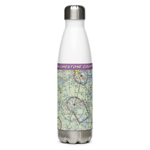 Mexia Limestone County Airport (LXY) VFR Sectional Water Bottle