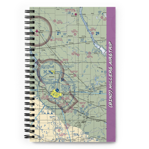 Millers Airstrip (81ND) VFR Sectional Notebook