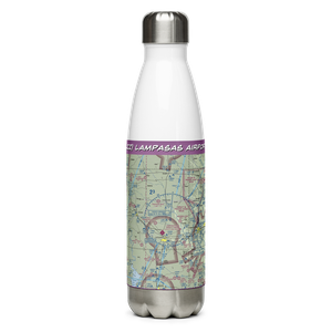 Lampasas Airport (LZZ) VFR Sectional Water Bottle