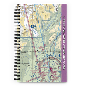 Mc Kinley Country Airport (81AK) VFR Sectional Notebook