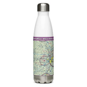 John Bell Williams Airport (JVW) VFR Sectional Water Bottle