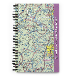 Holly Springs Airport (80VA) VFR Sectional Notebook