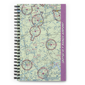 M Y Ranch Airport (80TS) VFR Sectional Notebook