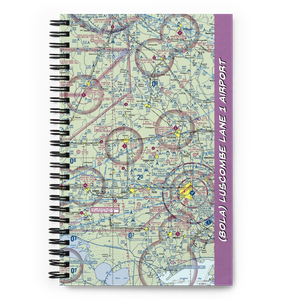 Luscombe Lane 1 Airport (80LA) VFR Sectional Notebook