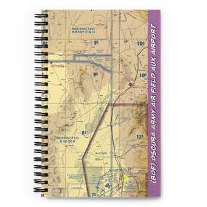 Oscura Army Air Field Aux Airport (80E) VFR Sectional Notebook