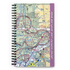 Morvro Lake Seaplane Base (80AK) VFR Sectional Notebook