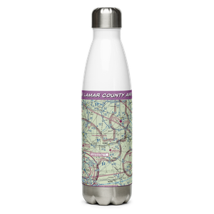 Lamar County Airport (M55) VFR Sectional Water Bottle