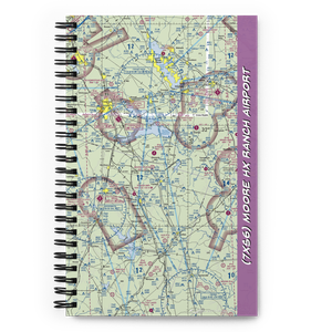 Moore Hx Ranch Airport (7XS6) VFR Sectional Notebook