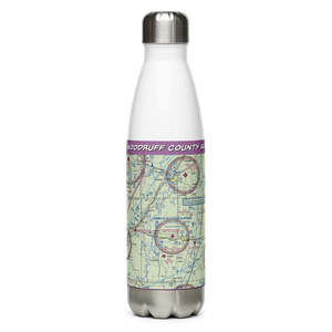 Woodruff County Airport (M60) VFR Sectional Water Bottle