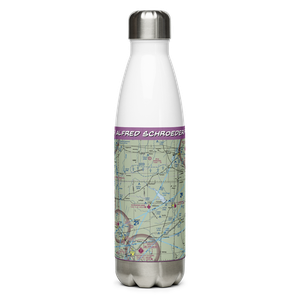 Alfred Schroeder Field (M66) VFR Sectional Water Bottle