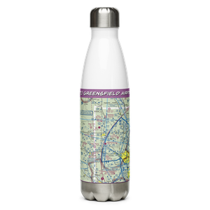 Greensfield Airport (M71) VFR Sectional Water Bottle