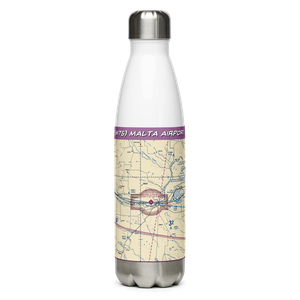 Malta Airport (M75) VFR Sectional Water Bottle