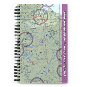 Little Clam Lake Seaplane Base (7WI1) VFR Sectional Notebook