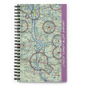 Turkey Bluff Airport (7WI0) VFR Sectional Notebook
