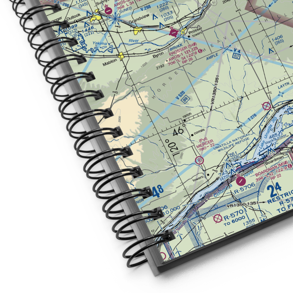 Mc Whorter Ranch Airport (7WA7) VFR Sectional Notebook 