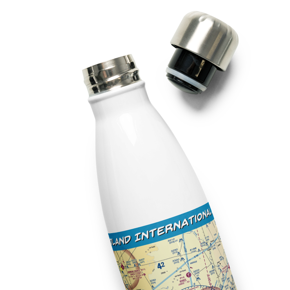 Midland International Airport (MAF) VFR Sectional Water Bottle 