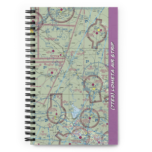 Lometa Air Strip (7TE3) VFR Sectional Notebook
