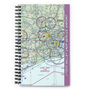 Kelley Crop Service Airport (7TE0) VFR Sectional Notebook