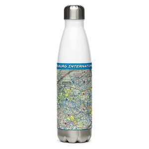 Harrisburg International Airport (MDT) VFR Sectional Water Bottle