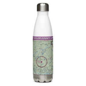 Taylor County Airport (MDZ) VFR Sectional Water Bottle